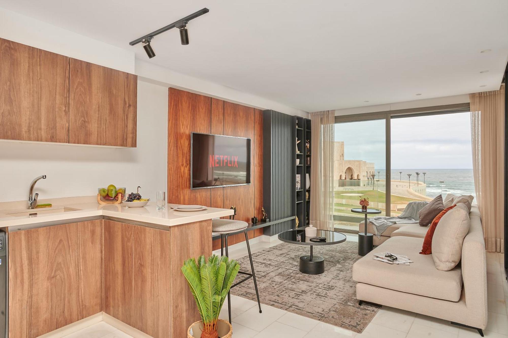 Apartment Sea View B14 - Mosquee Hassan II - By Thecasaedition Casablanca Buitenkant foto